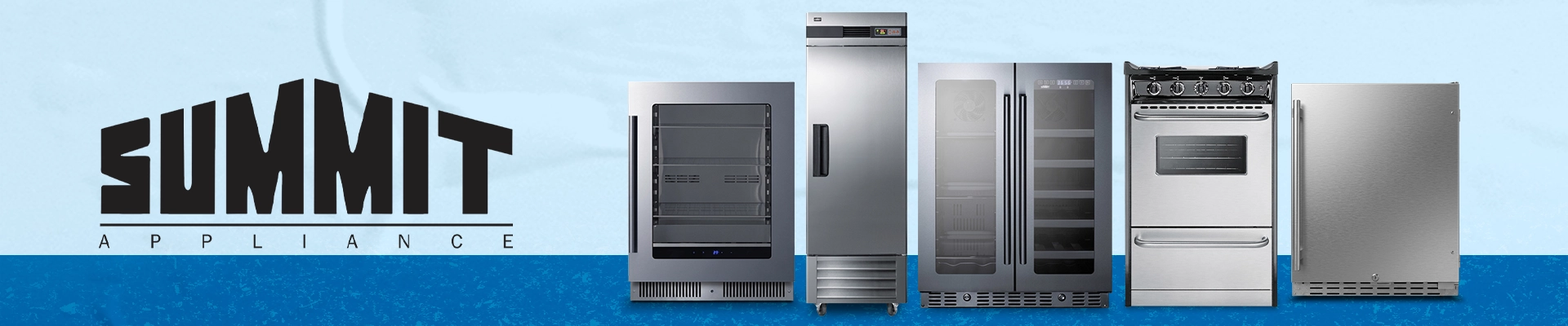 Summit Appliances brand banner